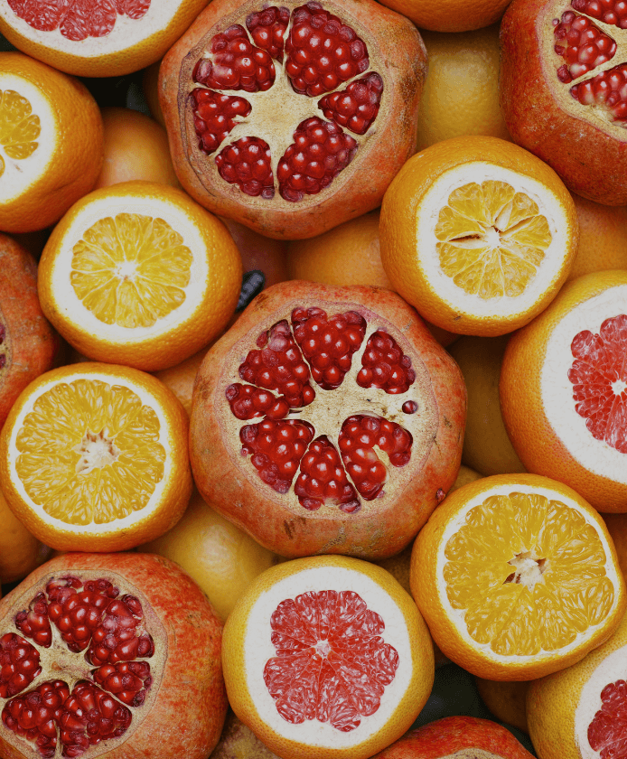 Alkaline diet of lemons and berries